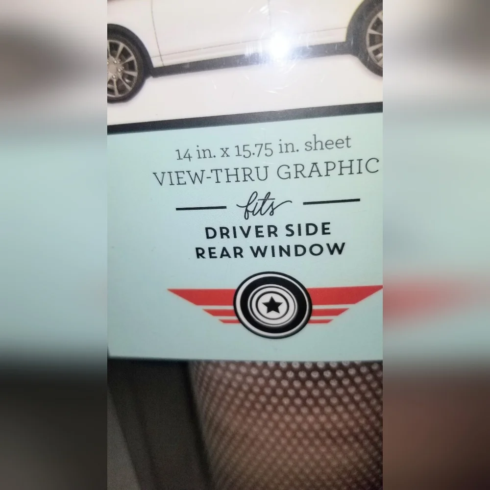 NEW JOY RIDERS PASSENGER CAR WINDOW CLING